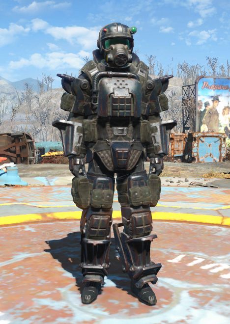 fallout 4 power armor light