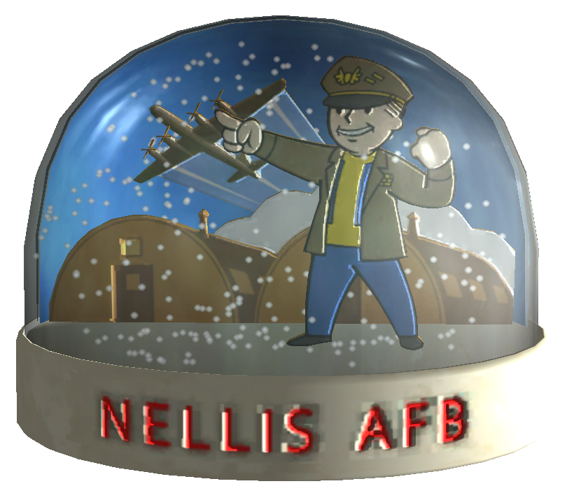 Snow globe Nellis AFB Fallout Wiki FANDOM powered by Wikia