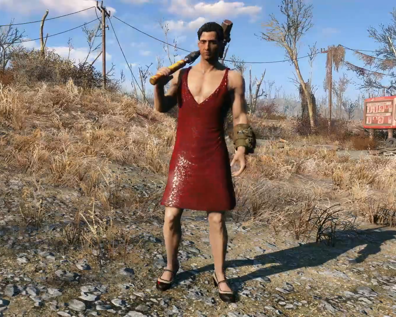 Image - FO4 Red Dress.png | Fallout Wiki | FANDOM powered by Wikia