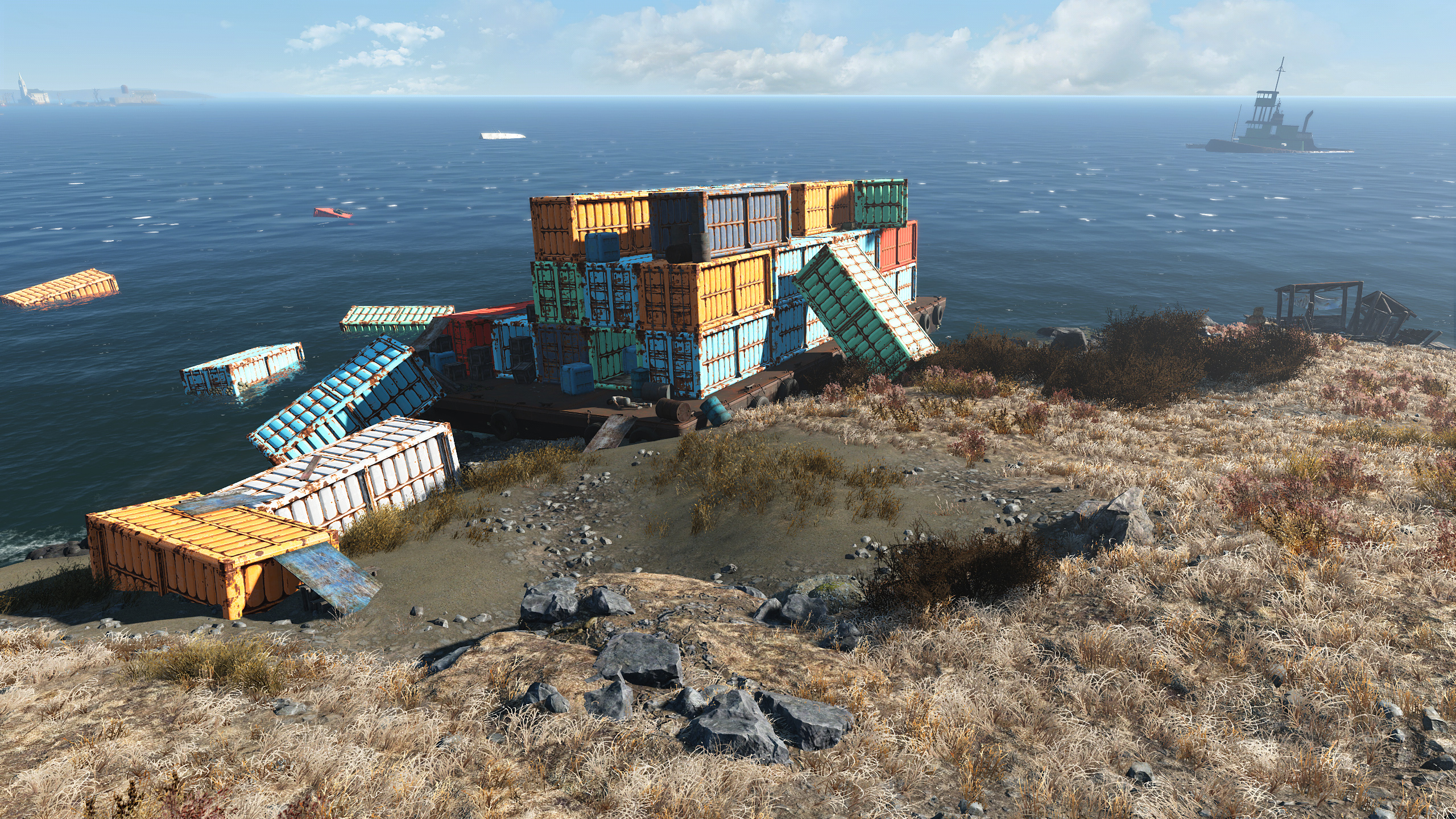 Fallout 4 spectacle island settlement фото 83