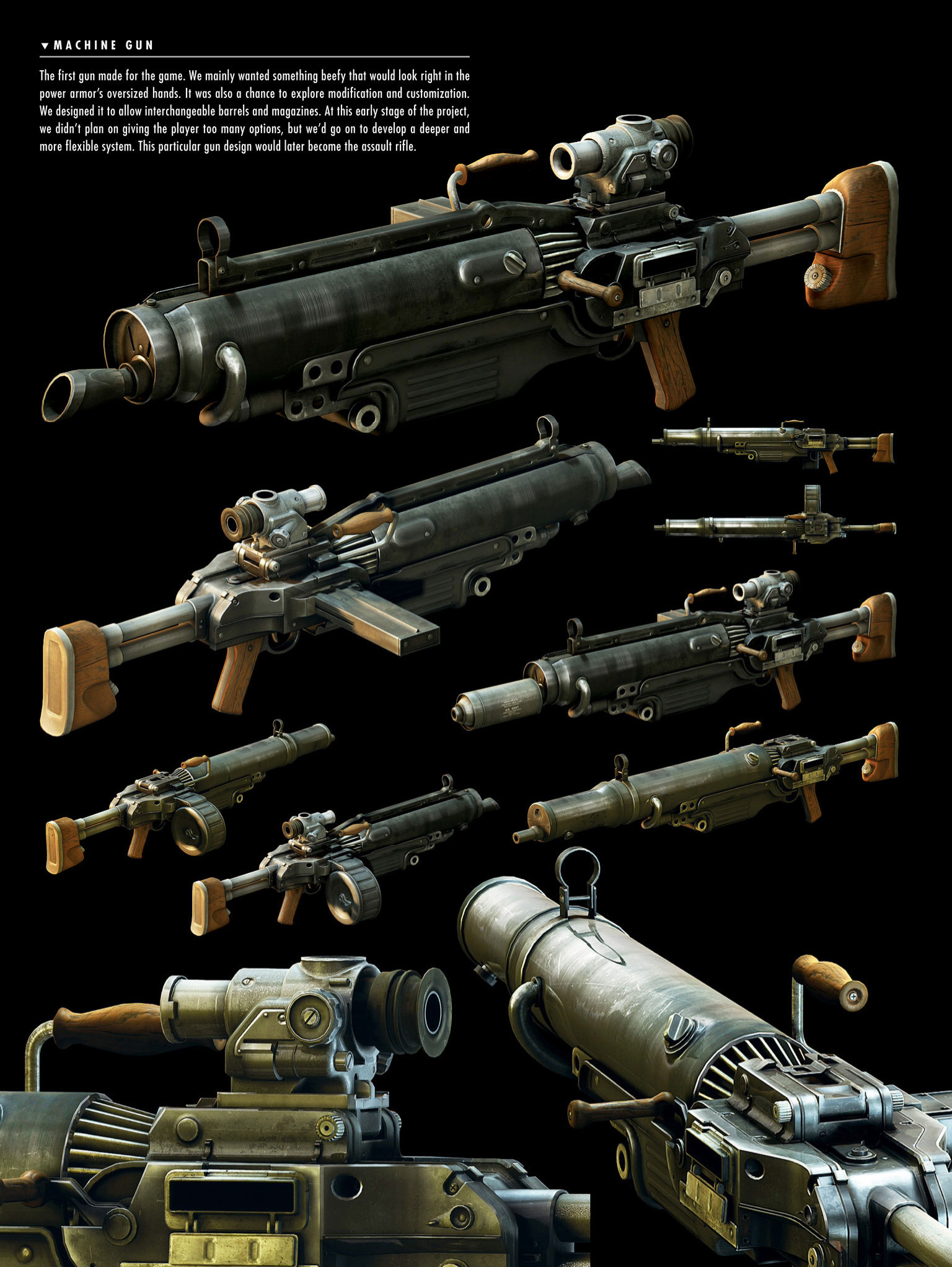 Assault Rifle designs. No Mutants Allowed