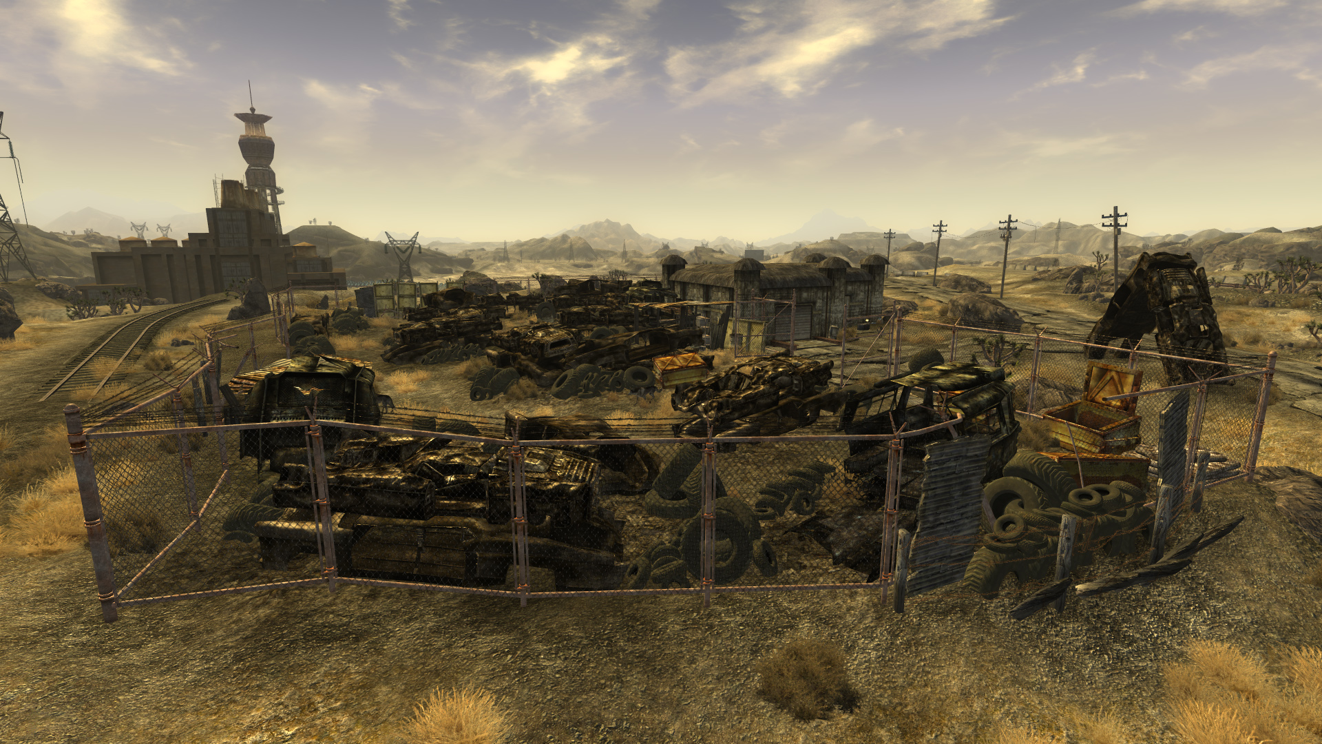 where is the scrapyard in fallout 3