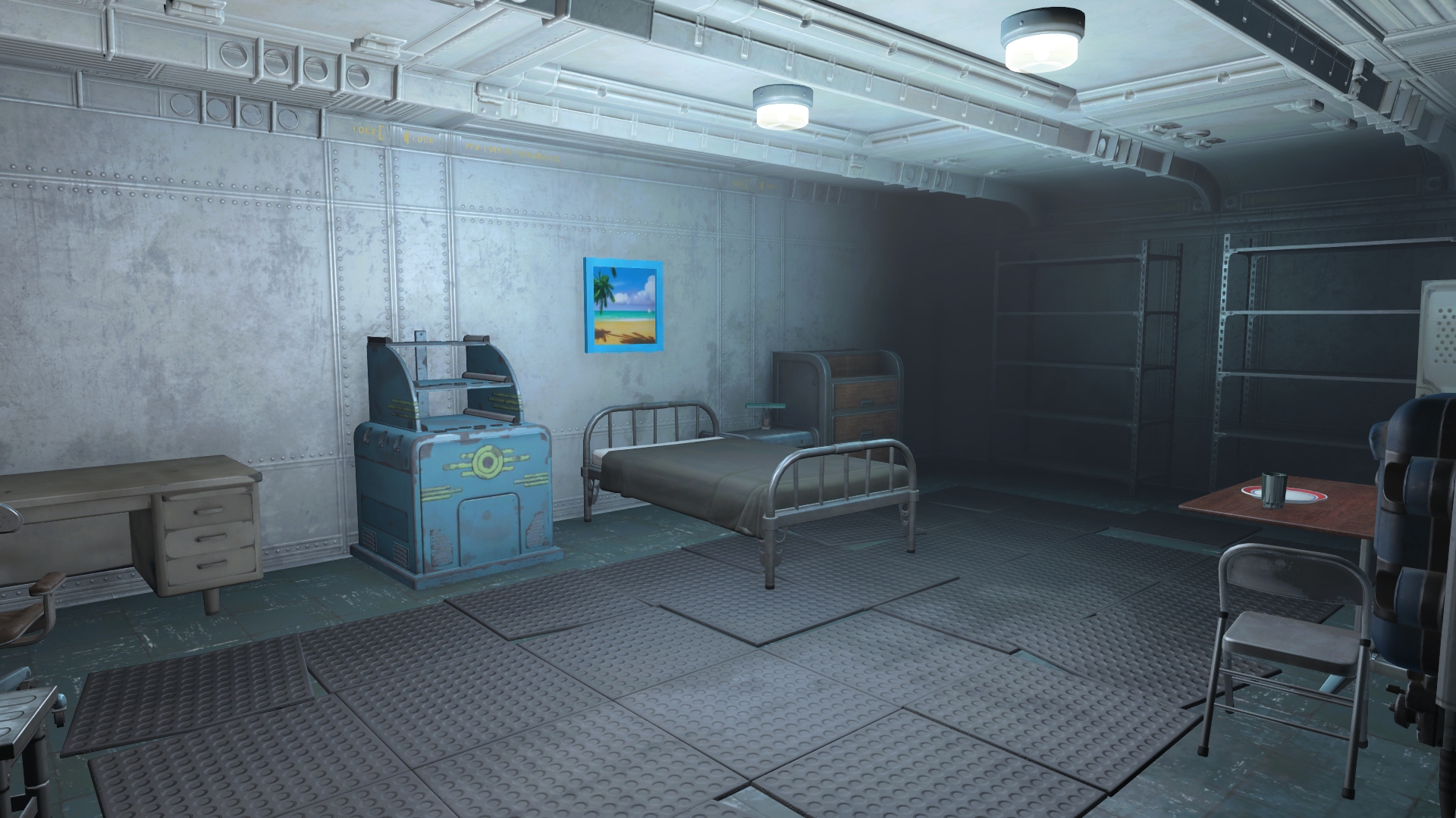 fallout shelter 3 room undervault door