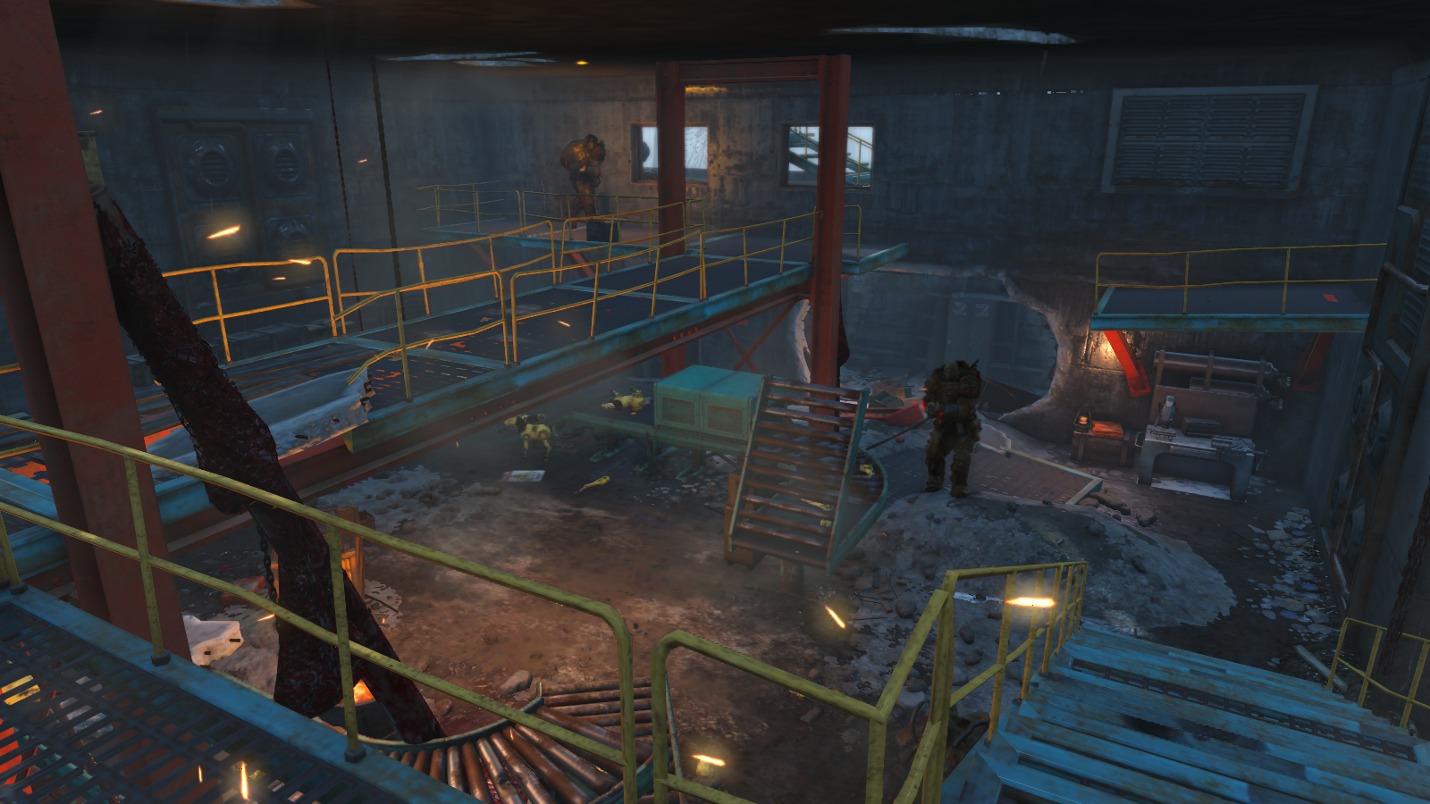 Fallout 4 штаб квартира корпорации уилсон атоматойз как попасть на третий этаж фото 21