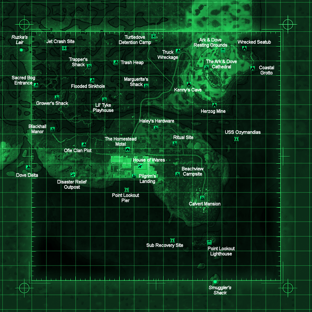 Fallout 3 World Map