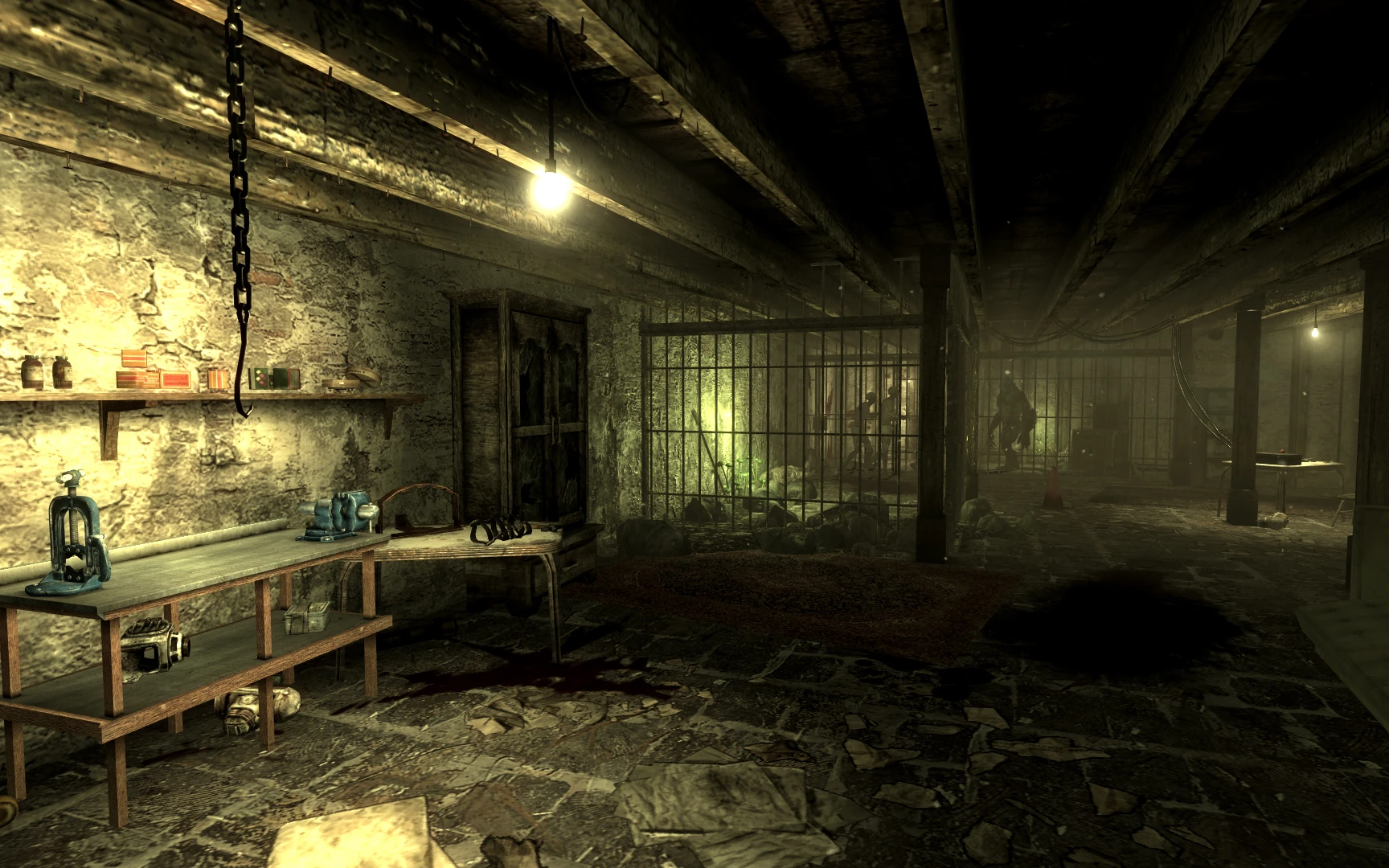 Image Trappers shack basement.jpg Fallout Wiki FANDOM powered by