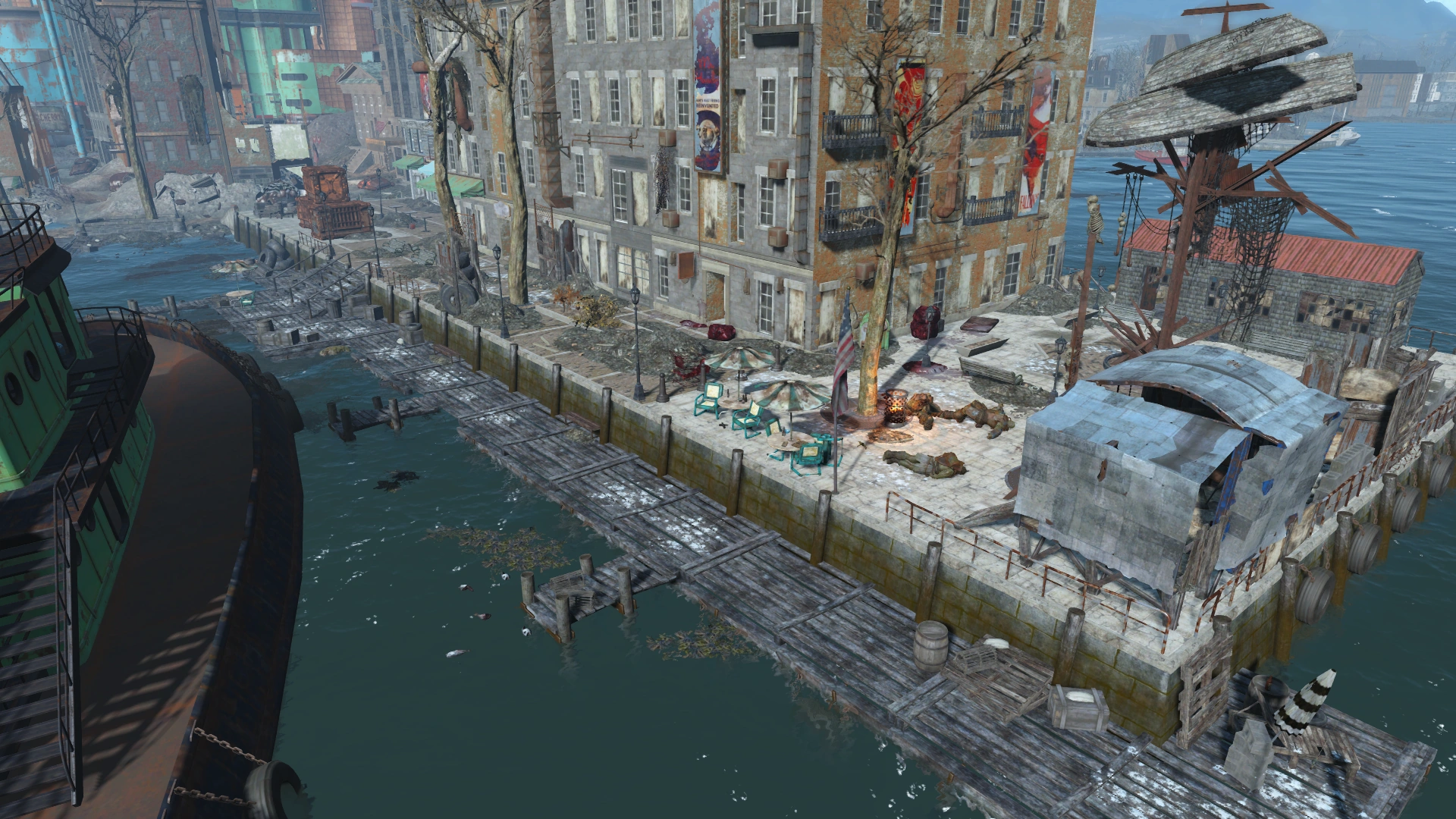 Fallout 4 стурджес на крыше что делать