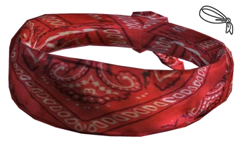 red bandana jumpsuit