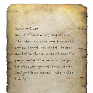 Eliza Journals Fallout Wiki Fandom