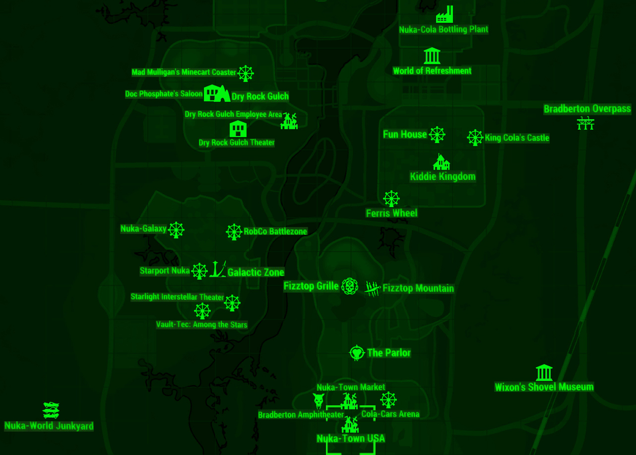 Fallout 4 map of nuka world фото 6