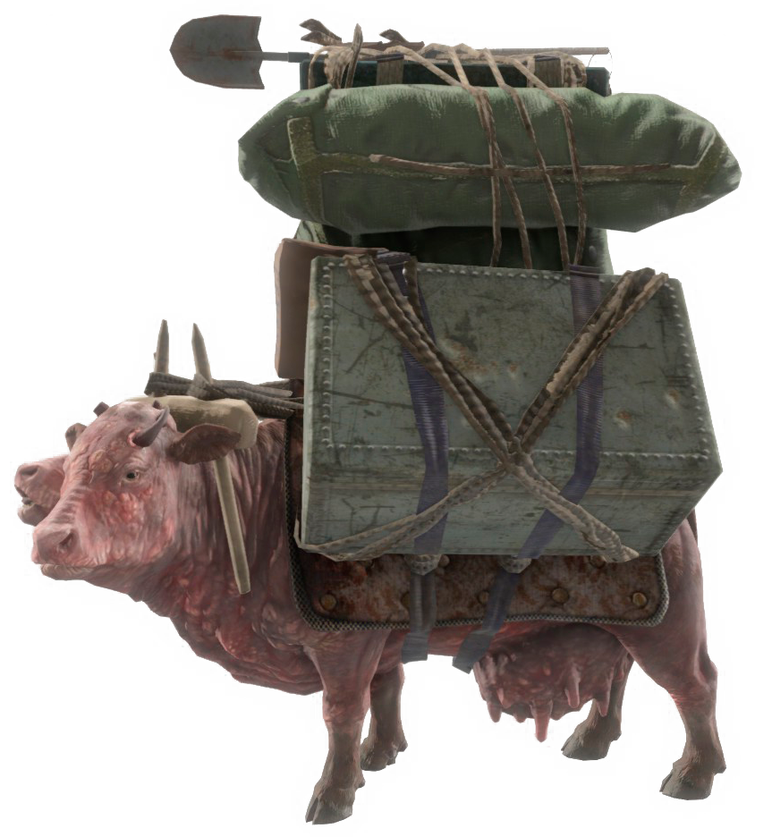 Image Fo4caravanbrahmin.png Fallout Wiki FANDOM powered by Wikia
