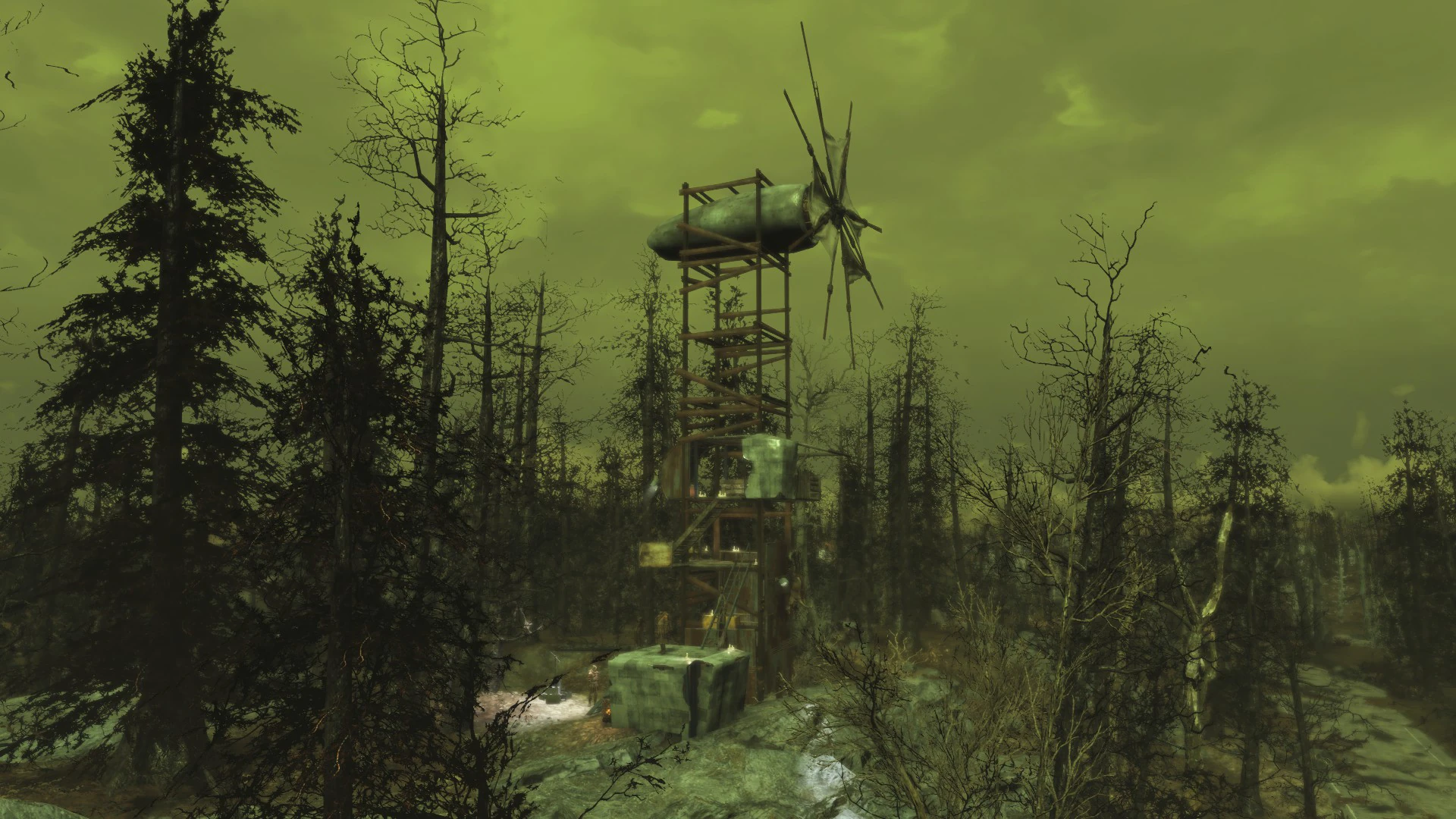 Fallout 4 Zephyr Ridge Camp Location