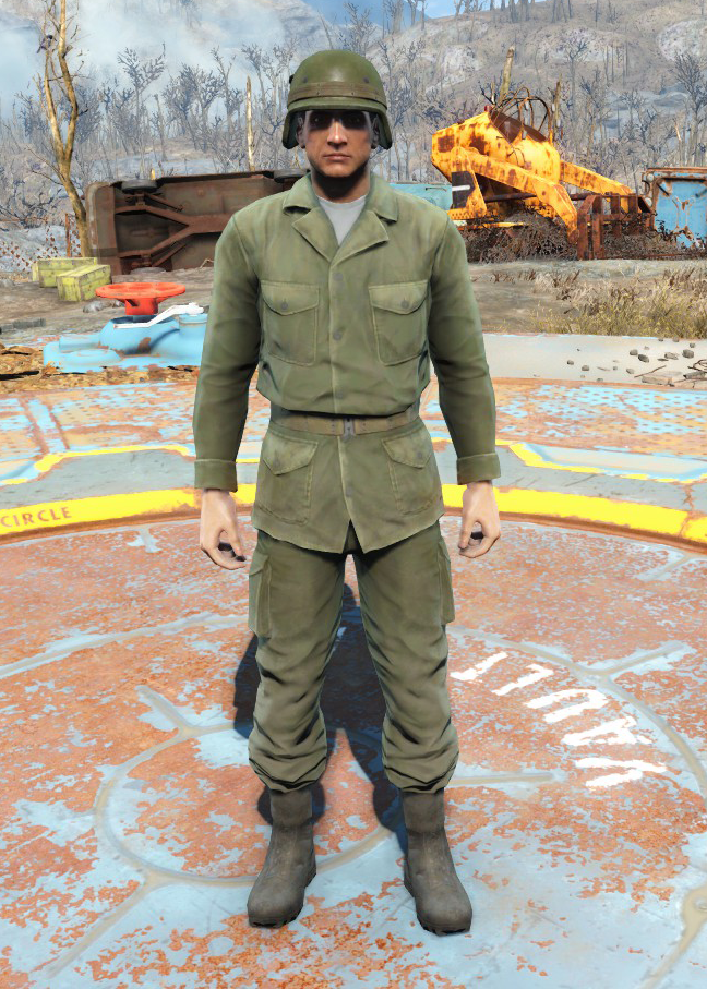 Army Fatigues Fallout 4 Fallout Wiki Fandom