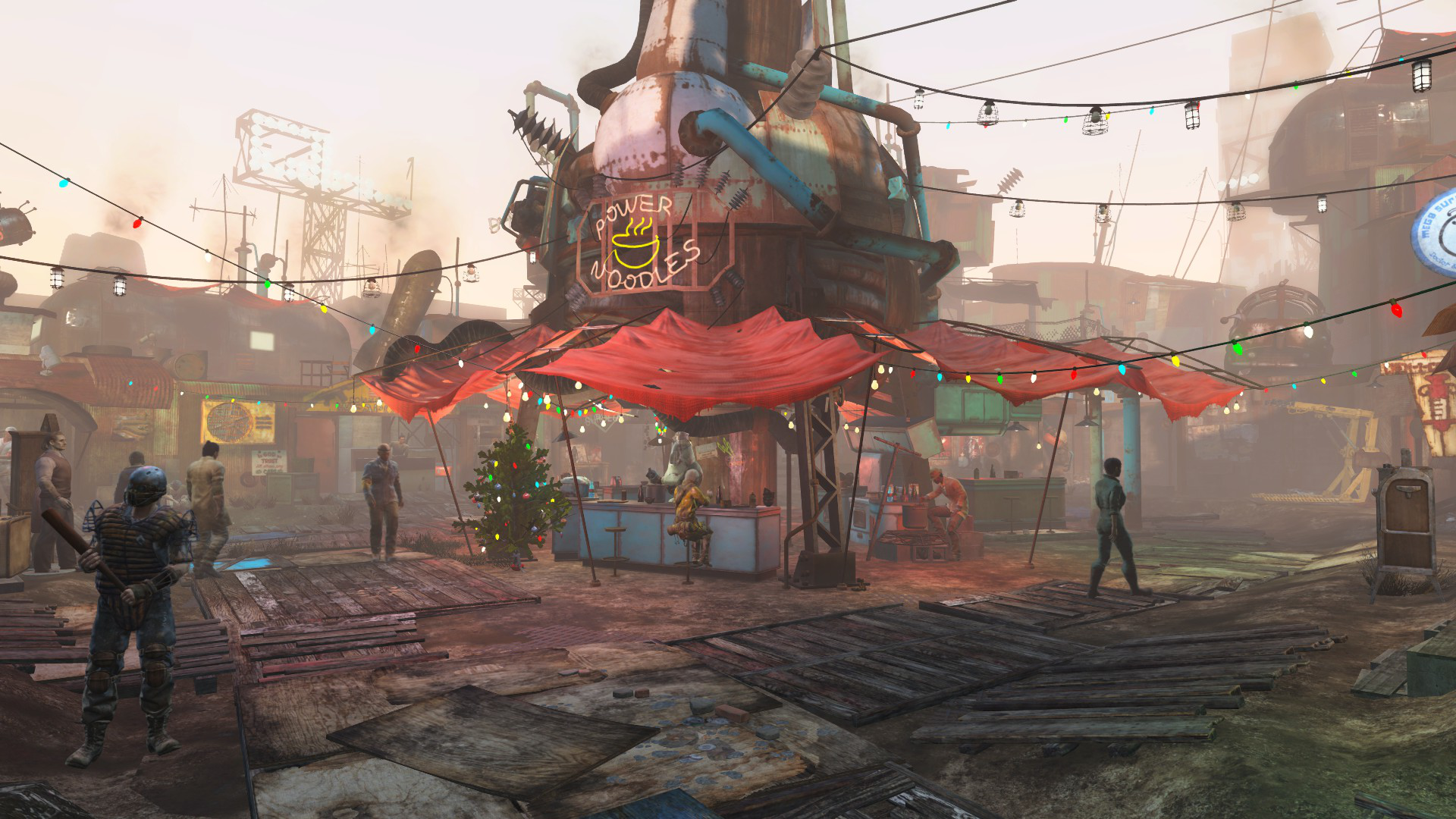 Diamond city enhanced fallout 4 фото 20