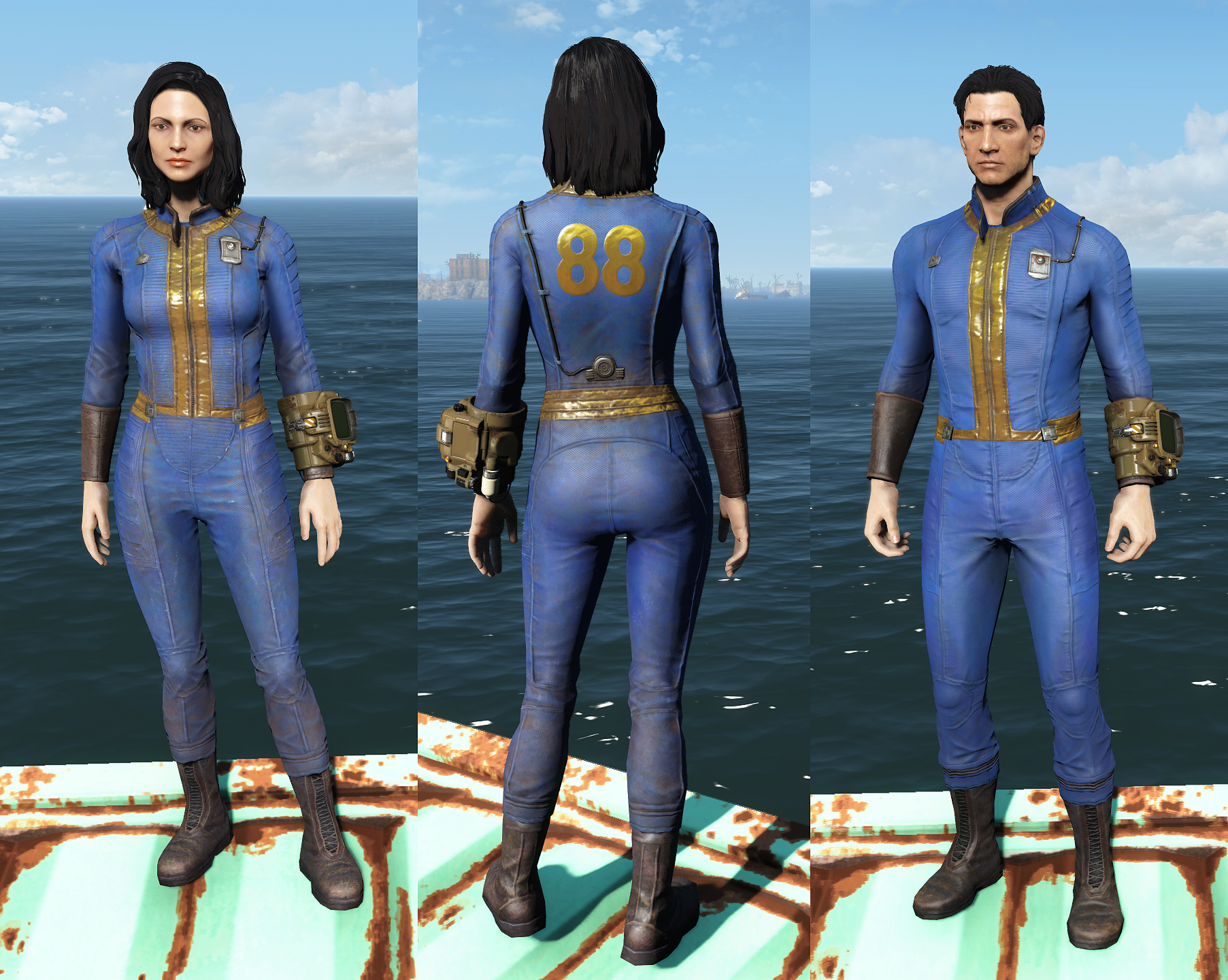 Fallout 4 creation club vault suit customization фото 33