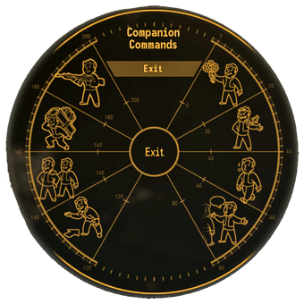 Companion Wheel Fallout Wiki Fandom