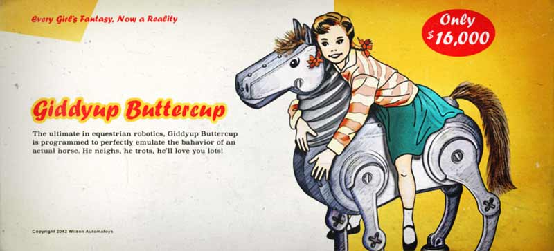 Image FO3 Giddyup Buttercup Posterjpg Fallout Wiki FANDOM