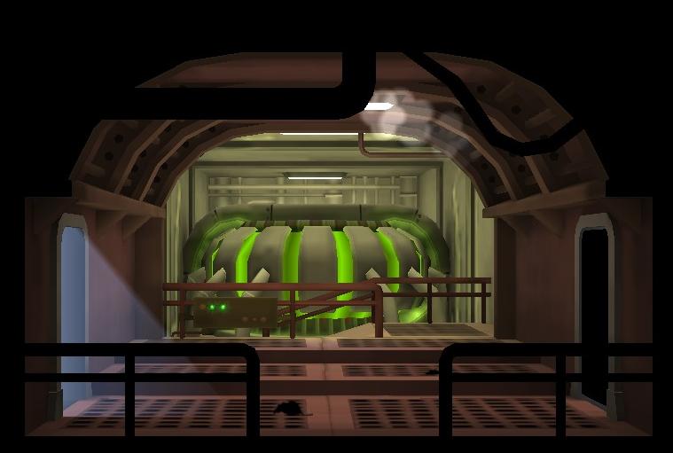 power generator room vs nuclear reactor fallout shelter