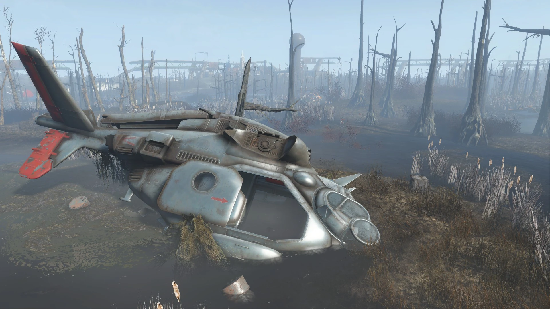 Image Murkwater Vertibird jpg Fallout Wiki FANDOM Powered By Wikia