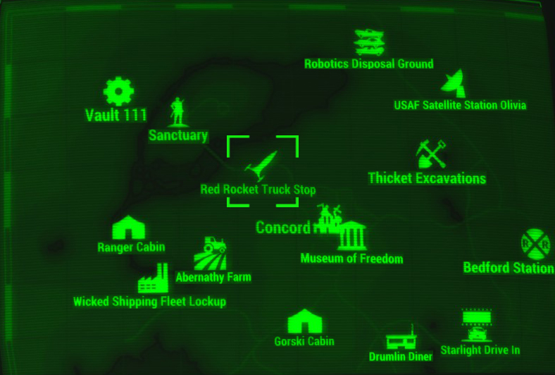Red Rocket Truck Stop Fallout Wiki Fandom