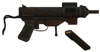 Fallout New Vegas Shoulder Mounted Machine Gun