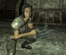 Bugged Sydney's 10mm Ultra SMG