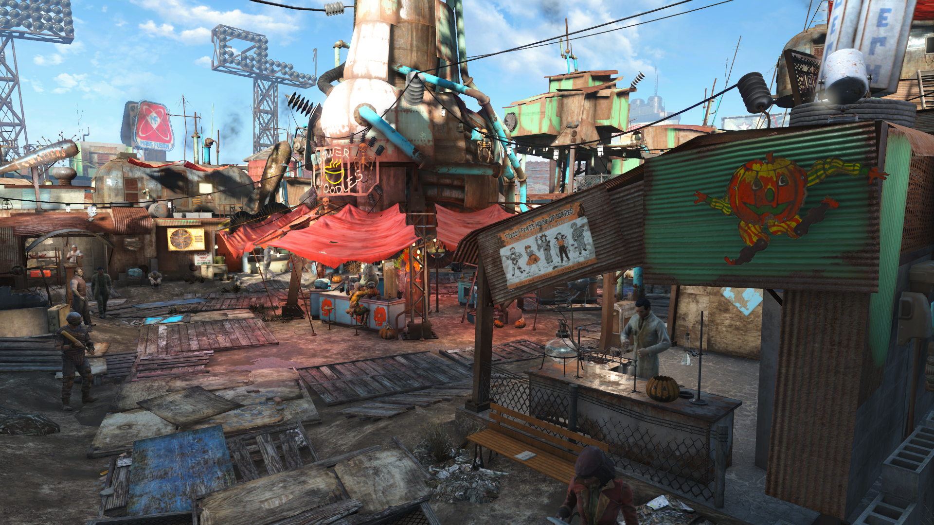 Diamond city enhanced fallout 4 фото 15