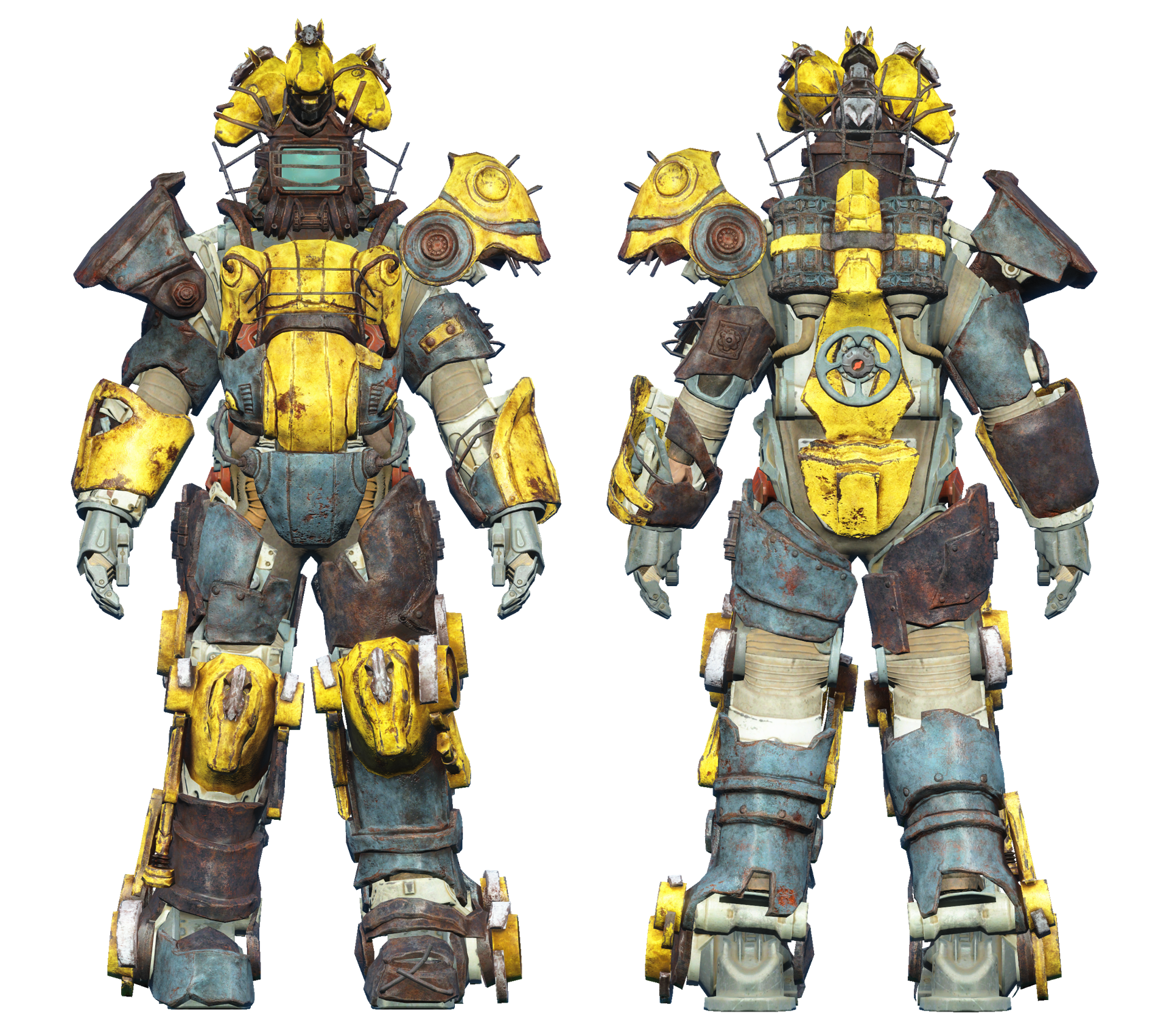 Fallout 4 power armor paints фото 35