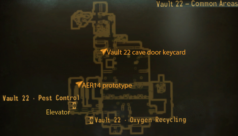 Vault 22 Cave Door Keycard Fallout Wiki Fandom
