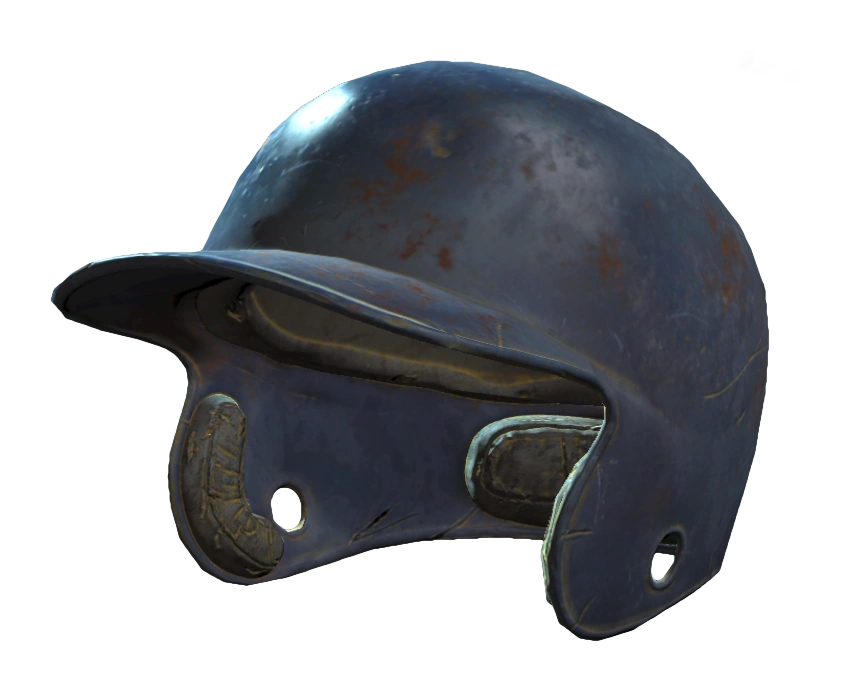 Blue batting helmet (Fallout 4) Fallout Wiki Fandom