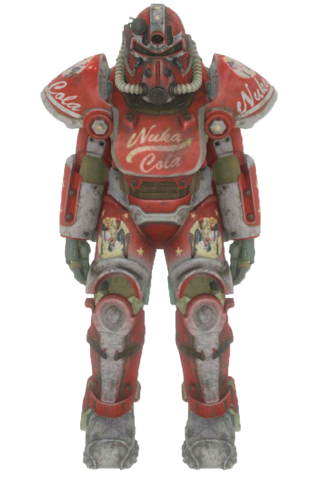 Nuka T 51 Power Armor Fallout Wiki Fandom - enclave scientist hazmat leggings roblox