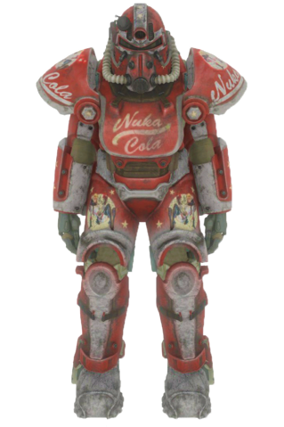 Plan T 51 Power Armor Nuka Cola Paint Fallout Wiki Fandom