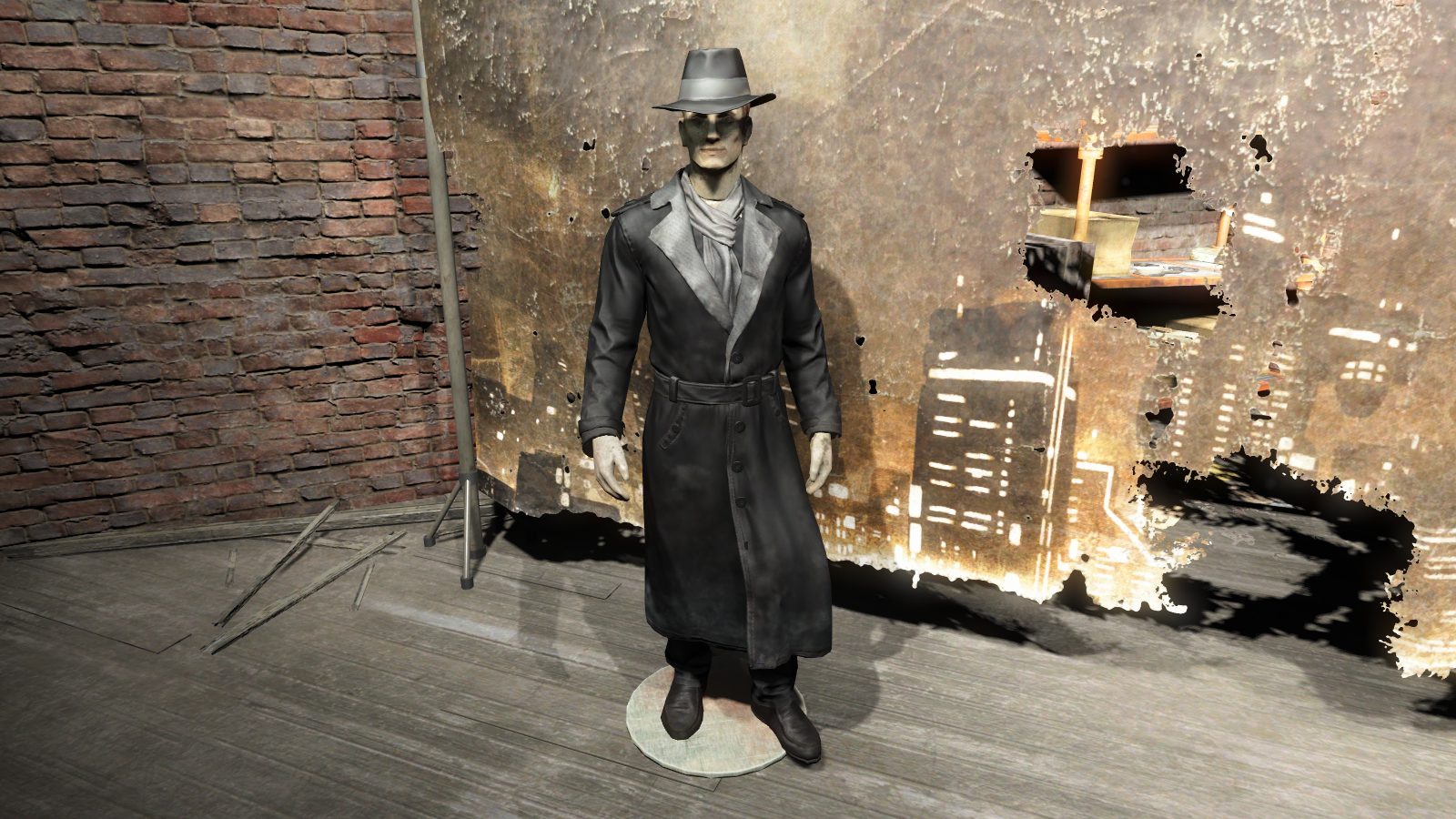 Fallout 4 silver shroud replacer фото 10