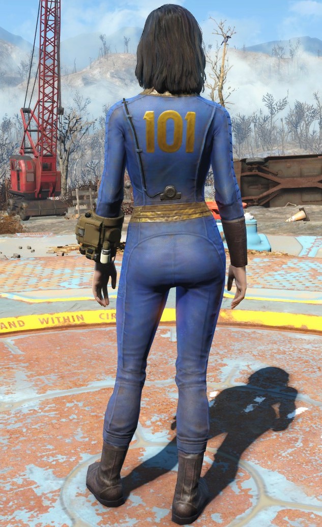 fallout vault 101 suit