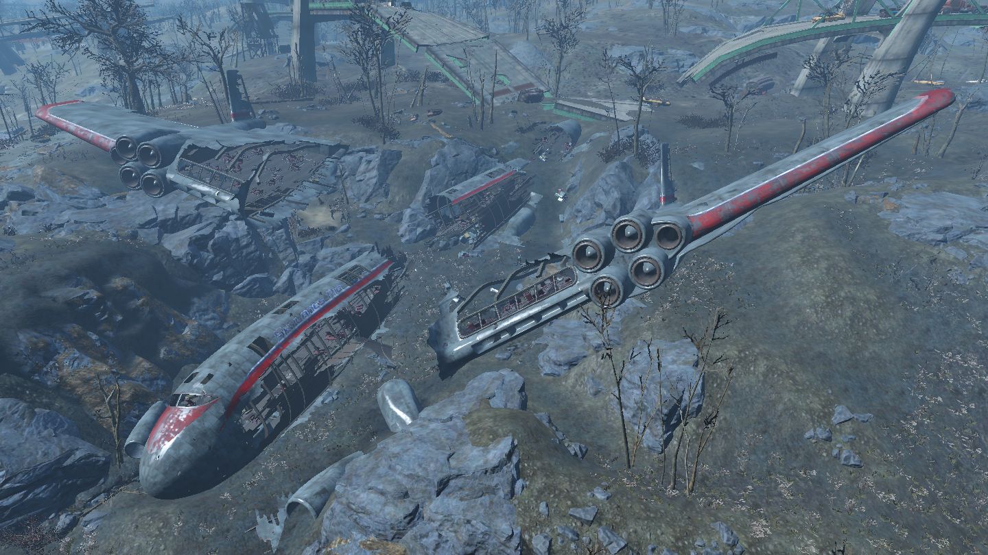 Fallout 4 ufo crashing фото 21
