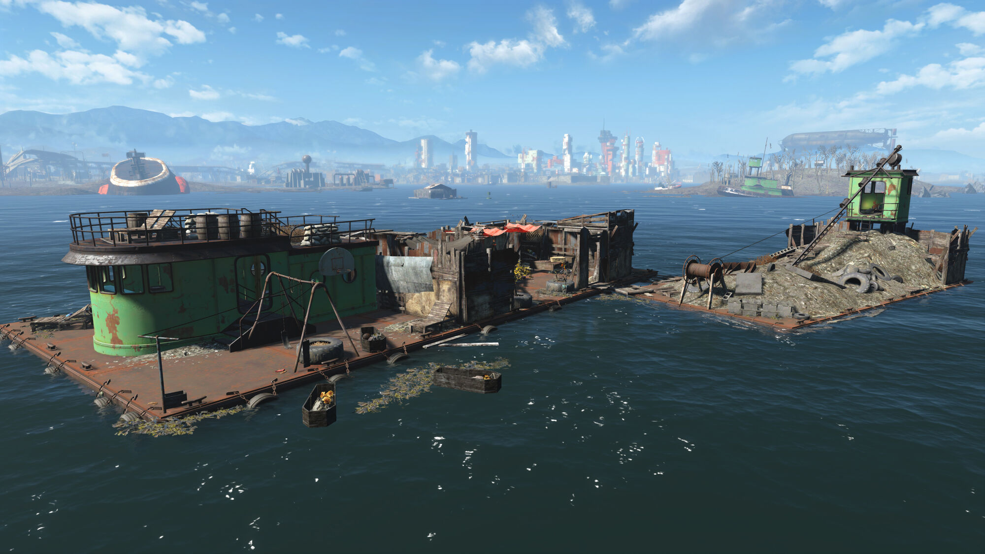 Fallout 4 кораблекрушение как уничтожить генераторы фото 96