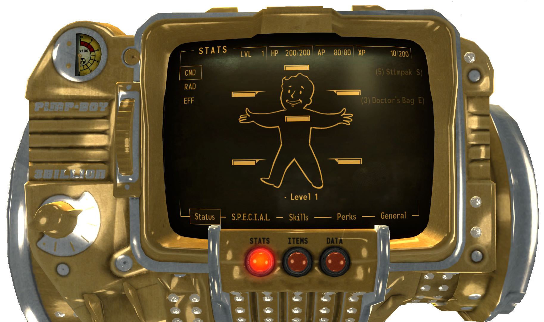 Fallout New Vegas Pipboy Light