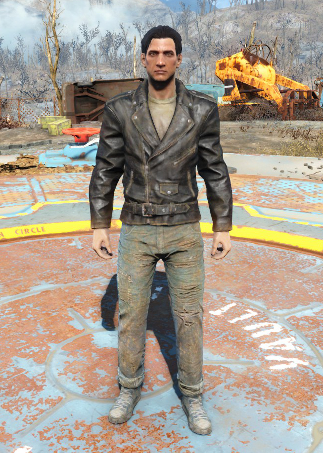 Greaser jacket and jeans Fallout Wiki FANDOM powered by Wikia