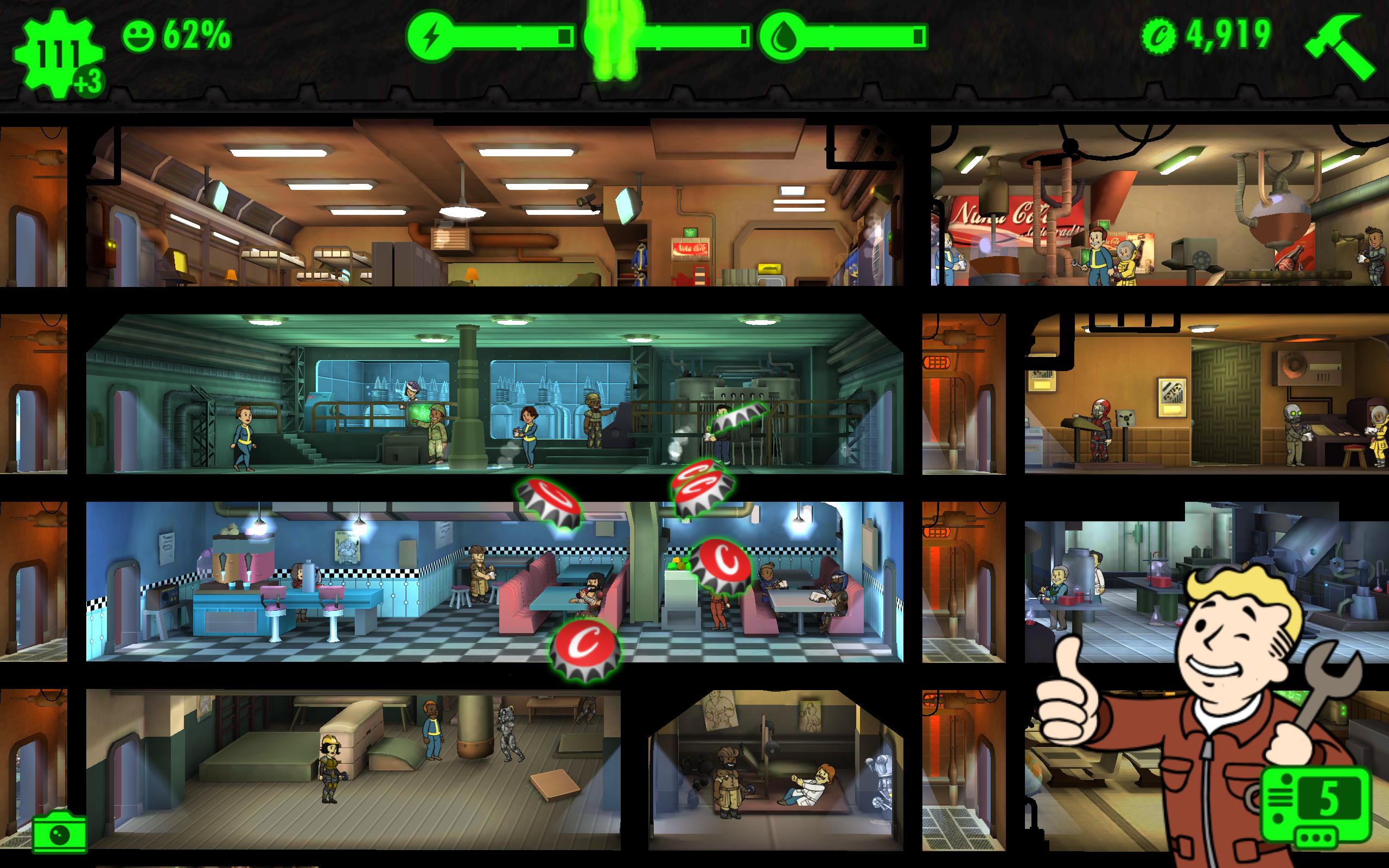 fallout shelter wiki rooms