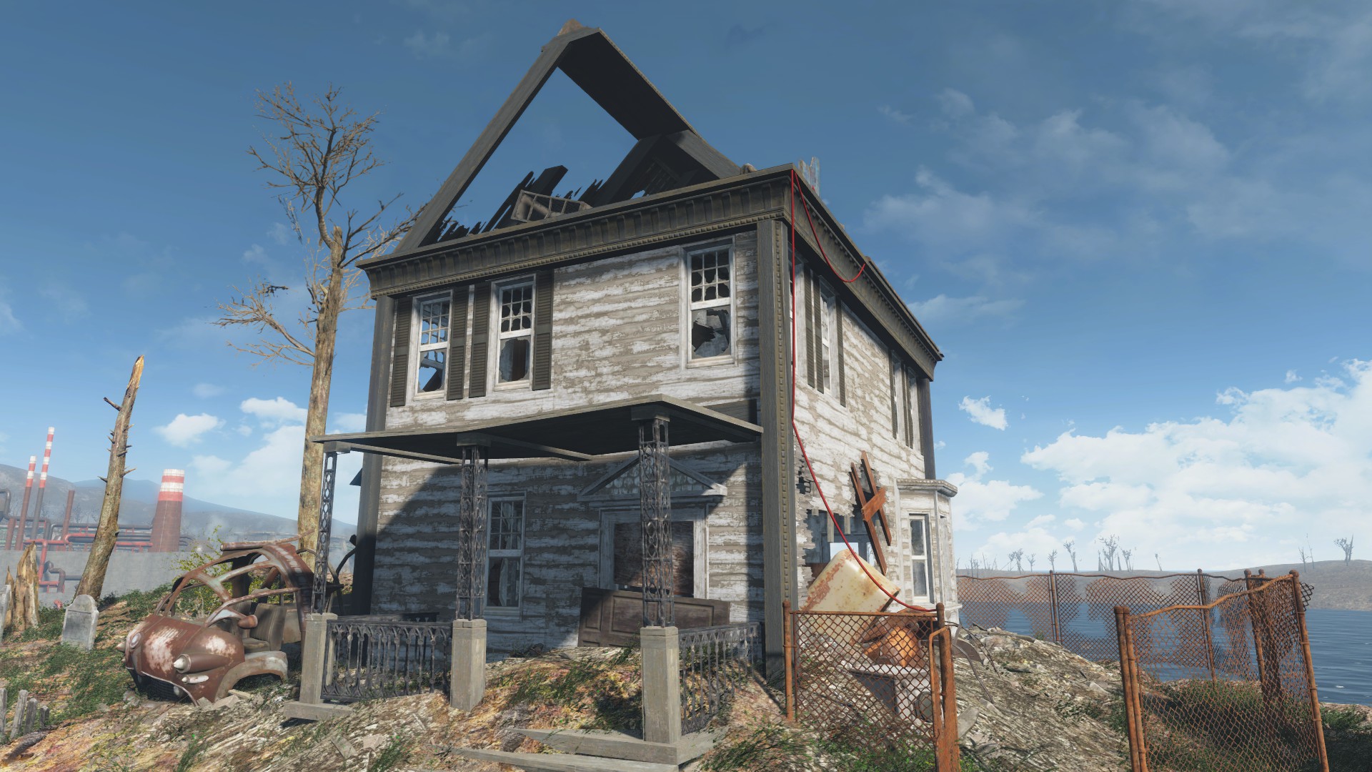 Building a house in fallout 4