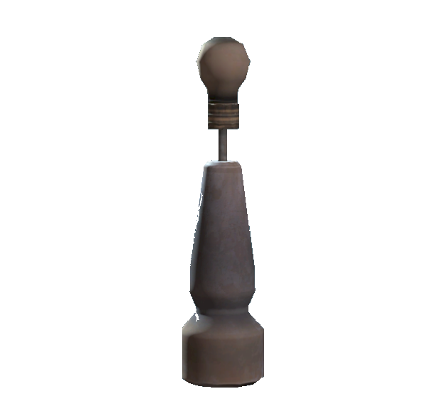 Shadeless Lamp Fallout Wiki Fandom Powered By Wikia Shadeless Table Lamp