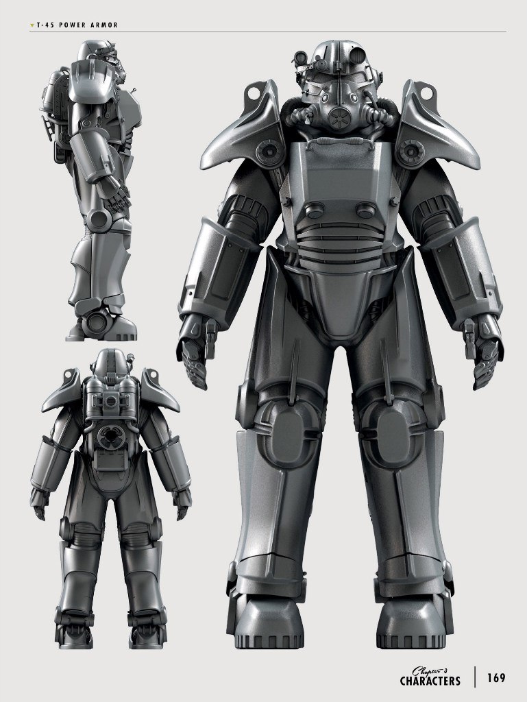 Image FO4 T45 Power Armor Art Book.jpg Fallout Wiki FANDOM powered by Wikia