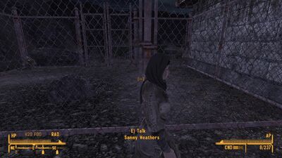 Sammy Weathers Outside Cage
