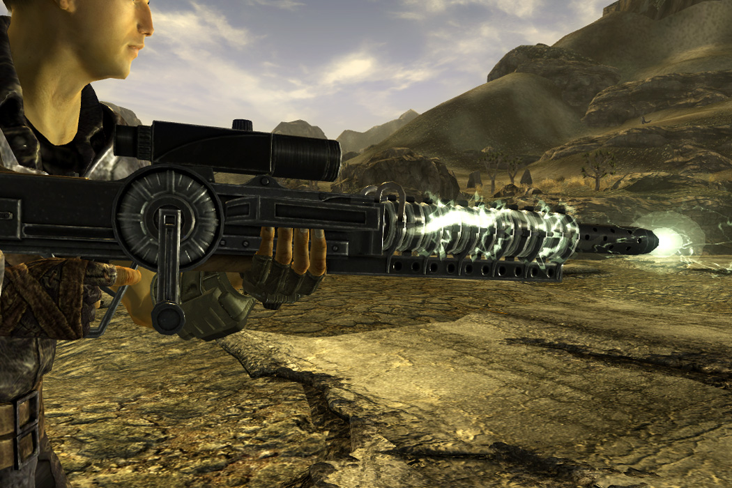 Gauss Rifle Fallout New Vegas Fallout Wiki Fandom