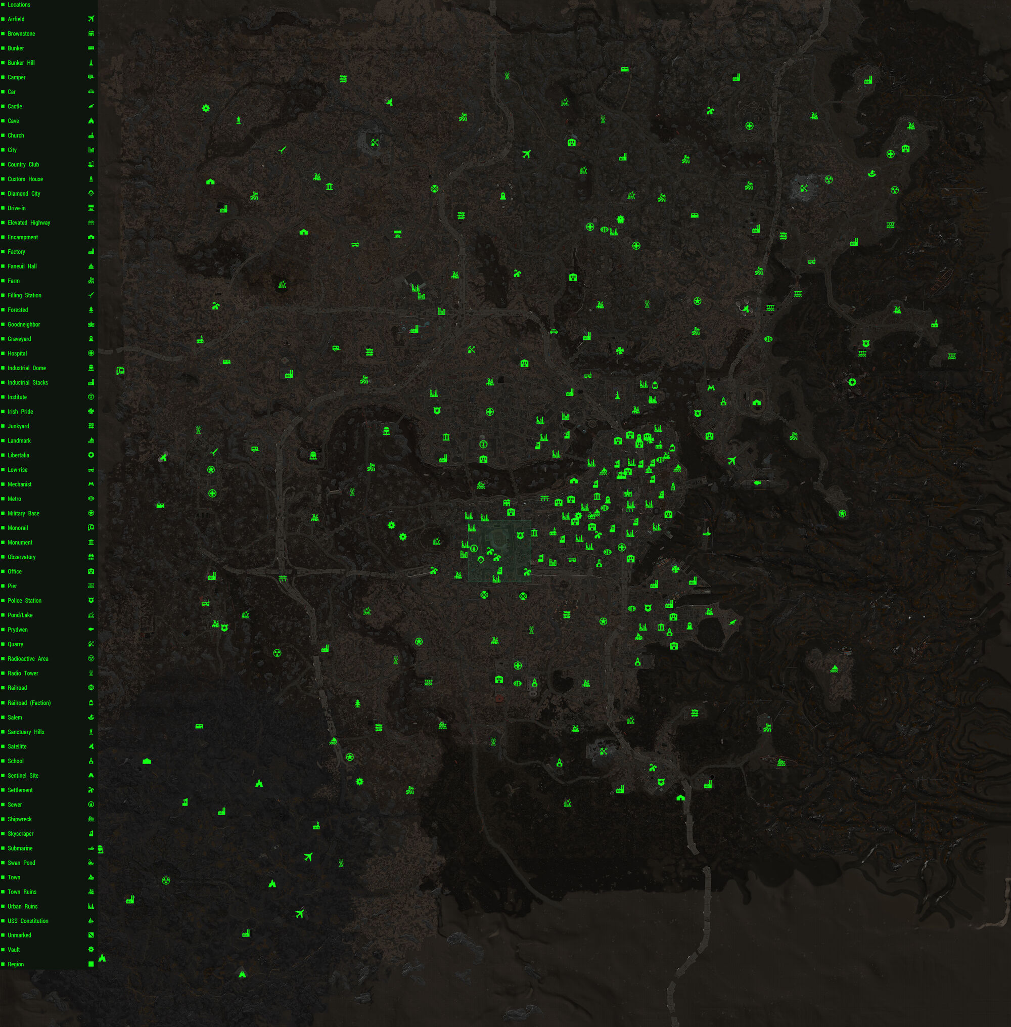 All fallout 4 settlement locations фото 19