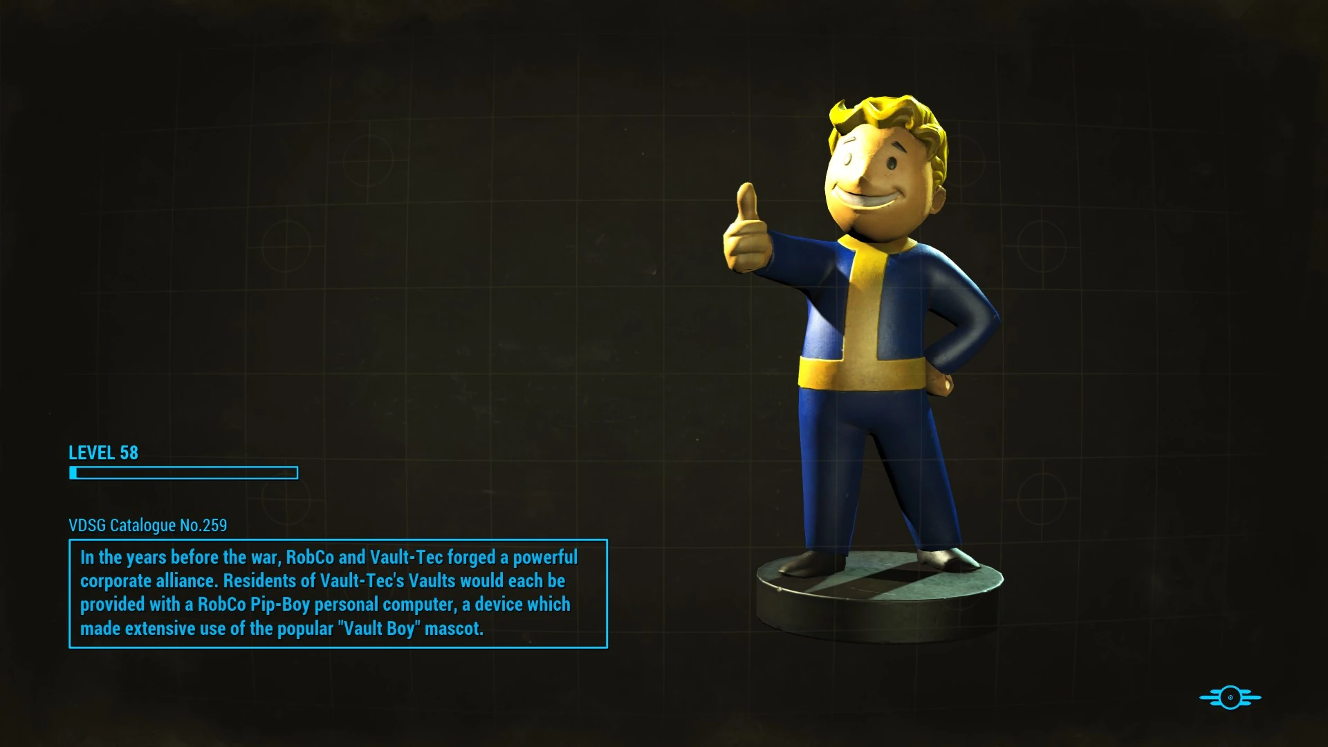 Image Fo4VW VaultBoy Statue Loading Screen.jpg Fallout Wiki
