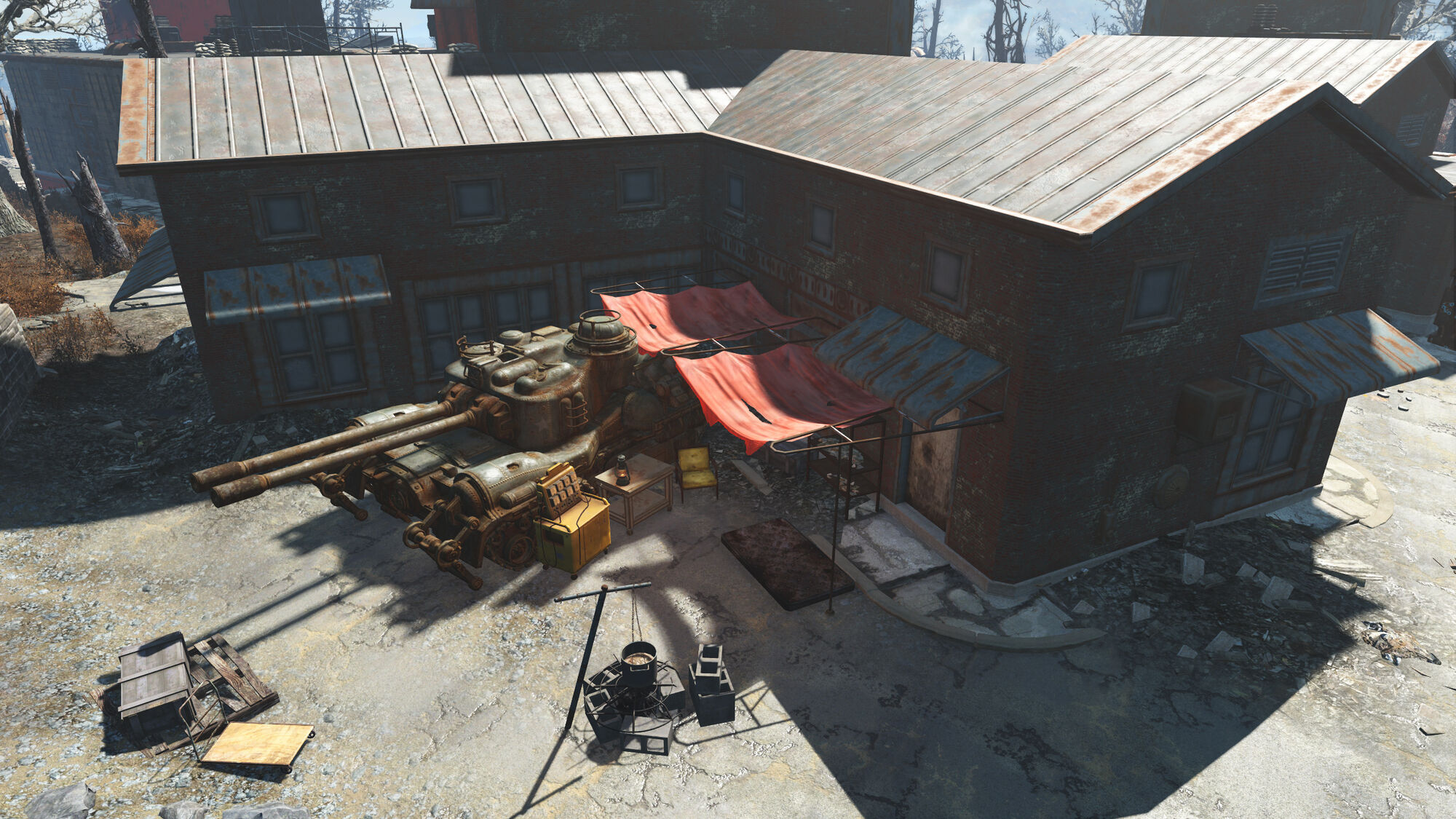 Fallout 4 форт хаген заправочная фото 44