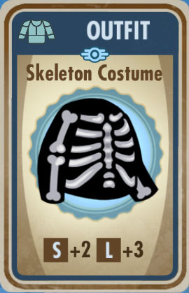 skeleton costume fallout wiki fandom powered by wikia