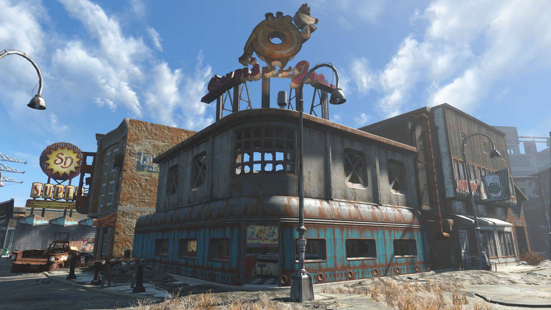 Fallout 4 штаб квартира слокам джо фото 4