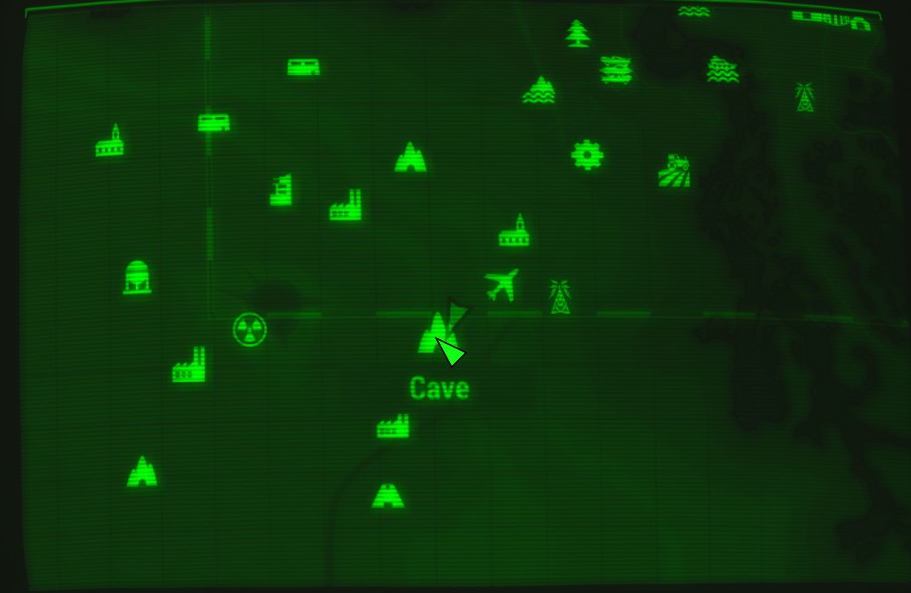 Image Fo4 map Cave.jpg Fallout Wiki FANDOM powered by Wikia